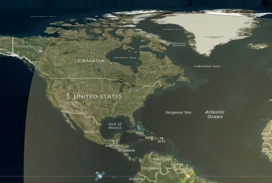 Which beams are available for use in the Americas region?