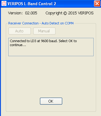 How do I Run the Veripos L-band Control Software to Configure my LD3 or ...