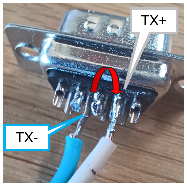 LD2 to LD900 receiver conversion
