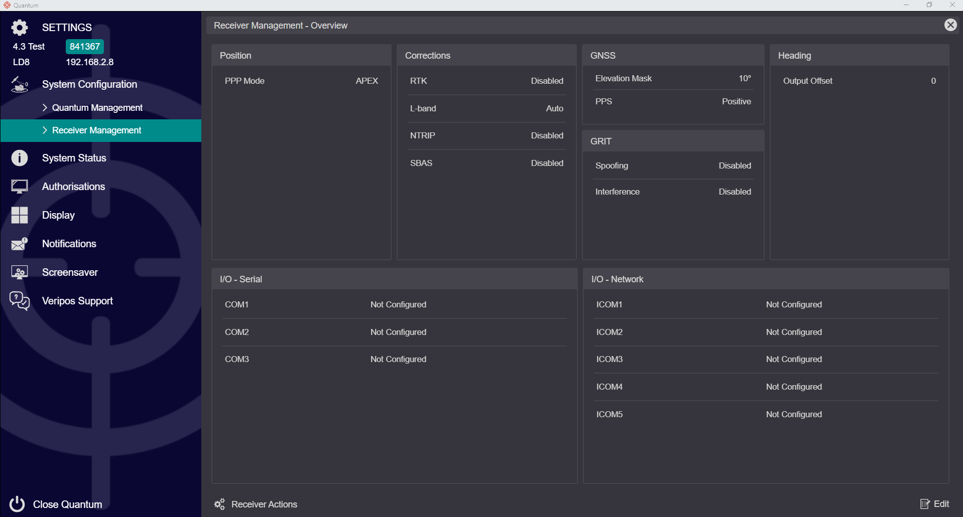 How do I change my LD8 IP address?