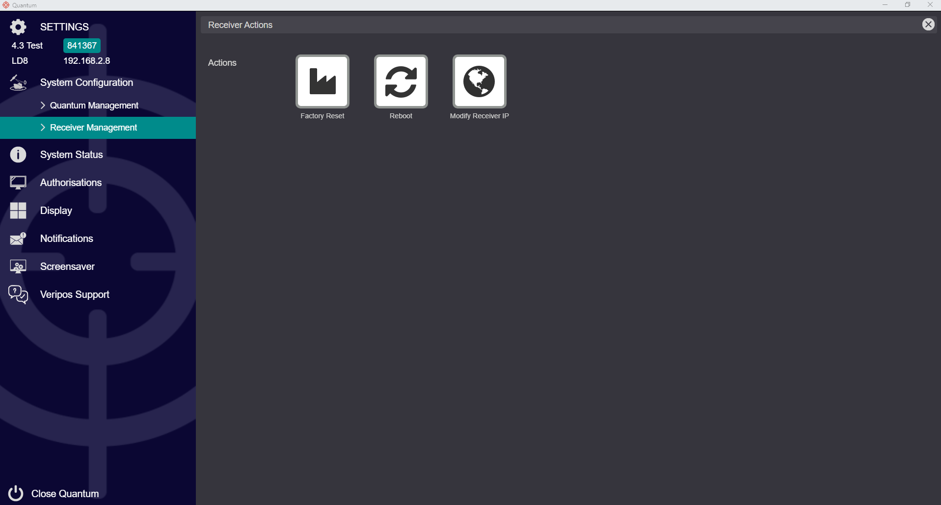 How do I change my LD8 IP address?
