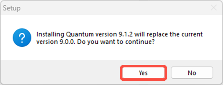 How do I upgrade Quantum PC Software?